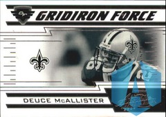 2004 Absolute Memorabilia Gridiron Force #GF10 Deuce McAllister 0493/1000